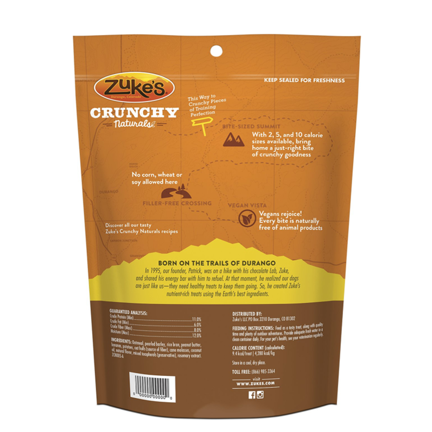 zukes peanut butter and oats