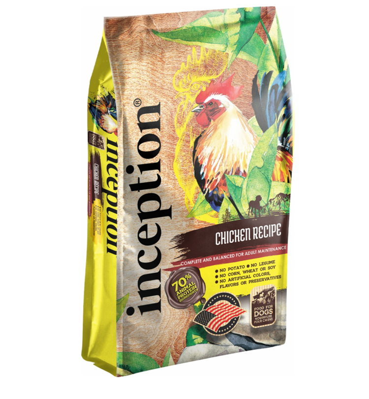 INCEPTION DOG FOOD CHICKEN Paws on Chicon