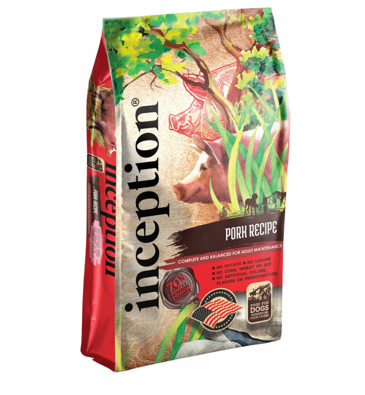 INCEPTION DOG FOOD PORK Paws on Chicon