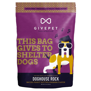 GIVEPET GIVEPET DOGHOUSE ROCK BISCUIT 12OZ