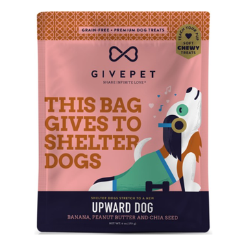 GIVEPET GIVEPET UPWARD DOG SOFT TREAT 6OZ