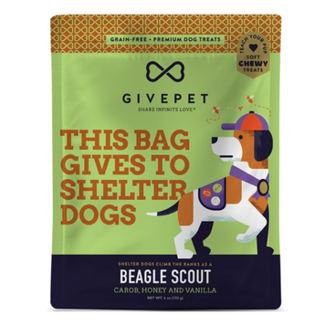 GIVEPET GIVEPET BEAGLE SCOUT SOFT TREAT 6OZ