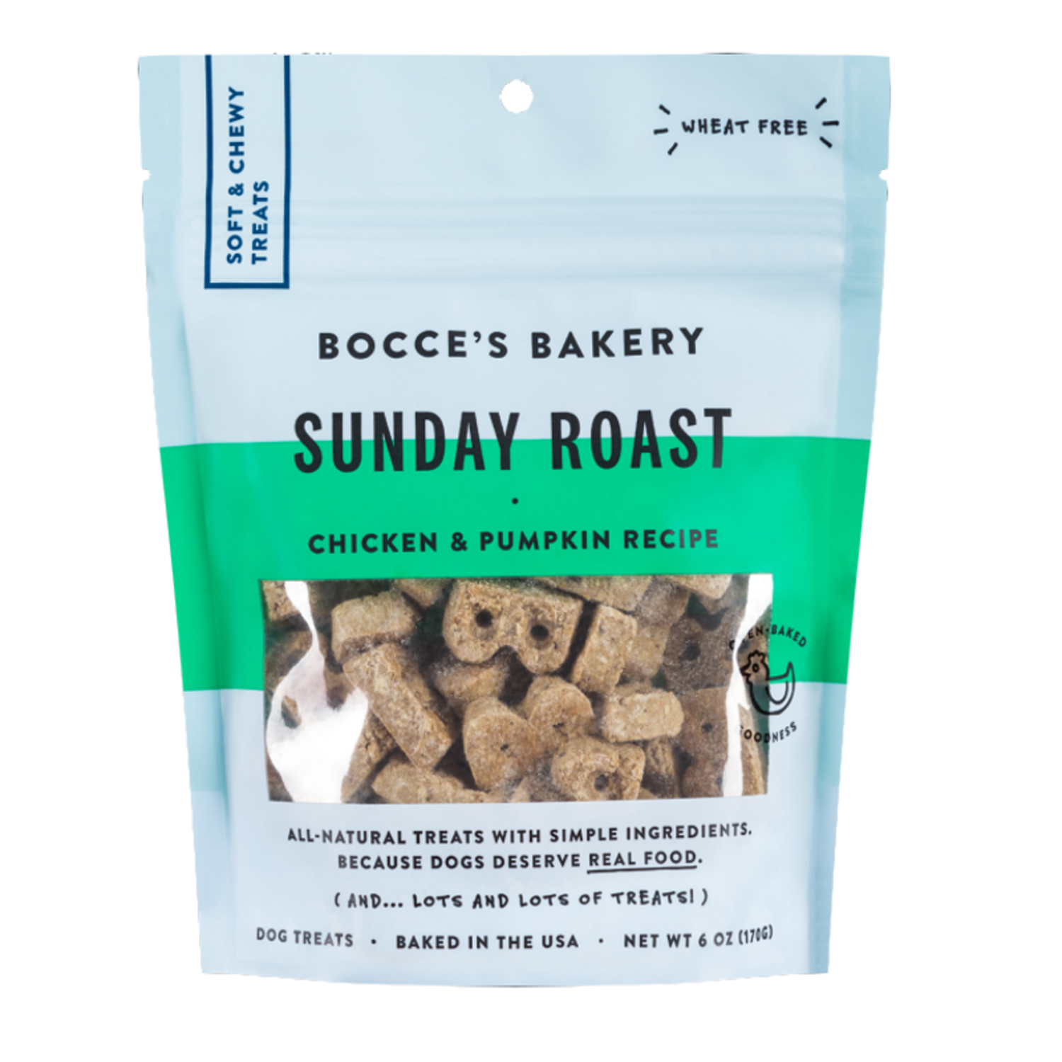 Bocce's Bakery Every Day Sunday Roast Biscuit Dog Treats Bocce's Bakery Every Day Sunday Roast Biscuit Dog Treats