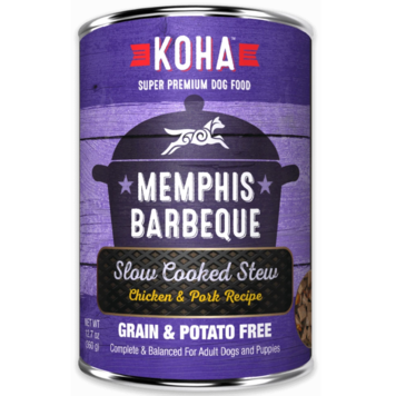 KOHA KOHA DOG MEMPHIS BBQ STEW 13OZ