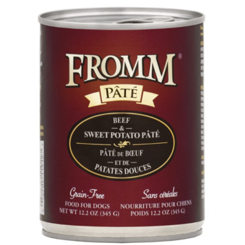 FROMM FROMM DOG PATE BEEF AND SWEET POTATO
