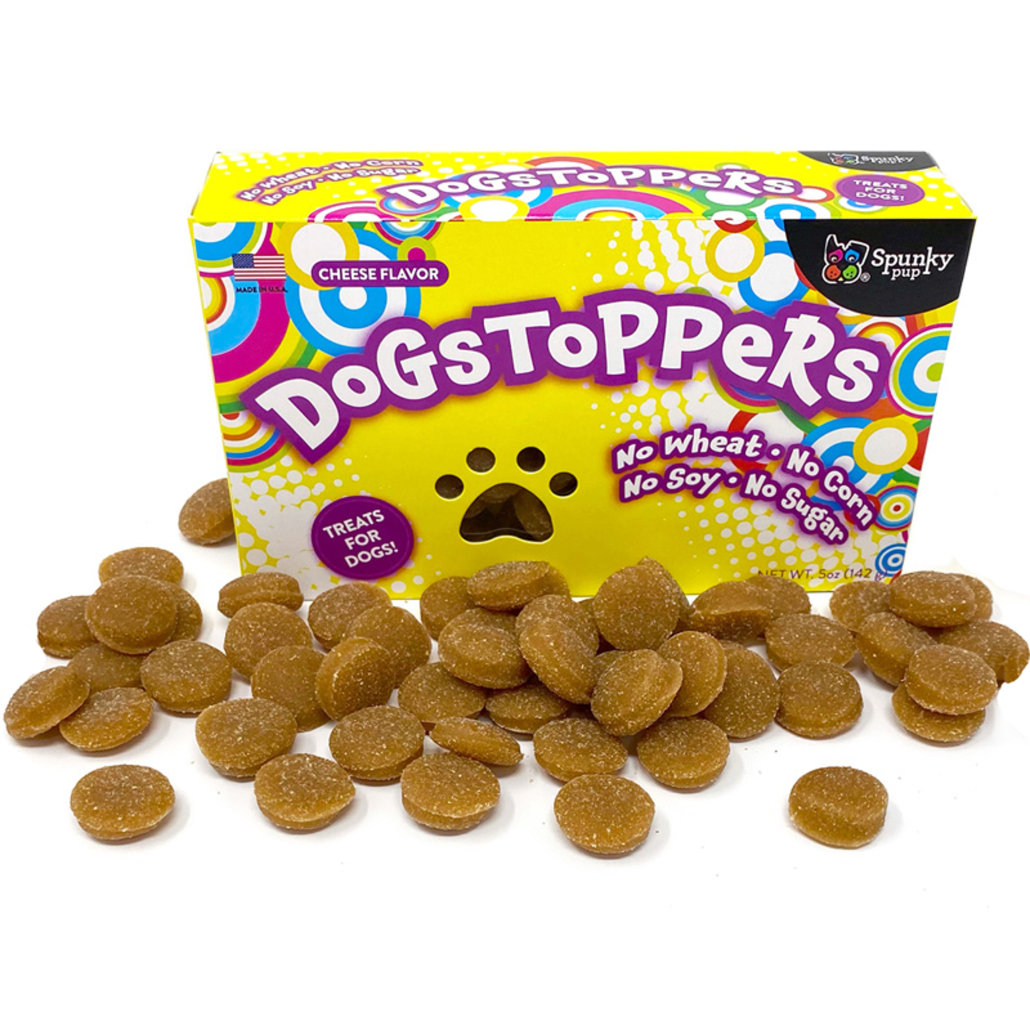 SPUNKY PUP CHEESE DOGSTOPPERS - Paws on Chicon