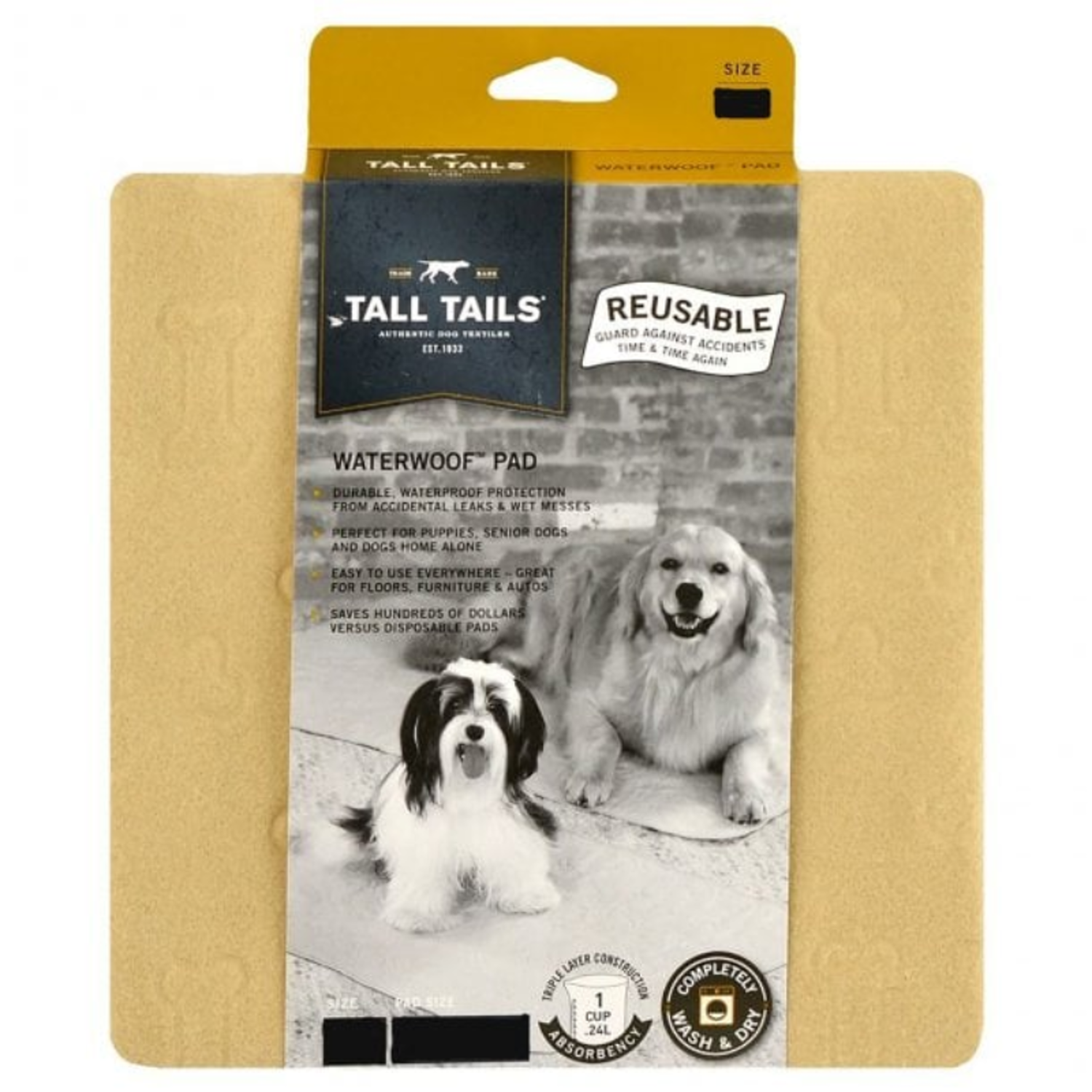 Tall Tails Re-Usable Waterproof Doggy Pads
