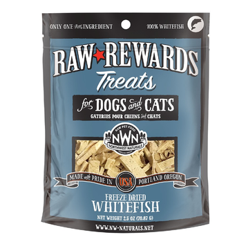 NORTHWEST NATURAL NWN FREEZE DRIED WHITEFISH TREAT