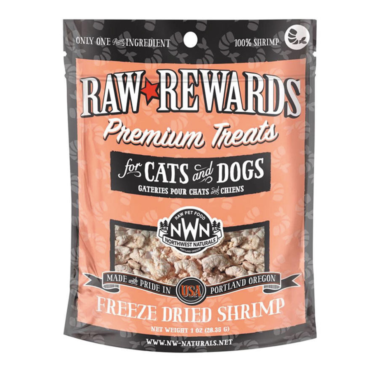 NWN FREEZE DRIED SHRIMP TREAT - Paws on Chicon