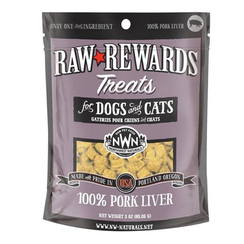NORTHWEST NATURAL NWN FREEZE DRIED PORK LIVER TREAT