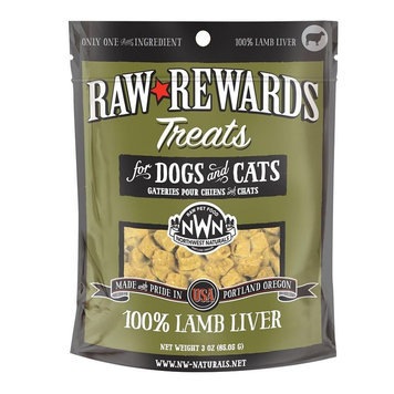 NORTHWEST NATURAL NWN FREEZE DRIED LAMB LIVER TREAT