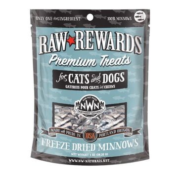 NORTHWEST NATURAL NWN FREEZE DRIED MINNOWS TREAT