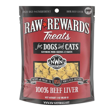NORTHWEST NATURAL NWN FREEZE DRIED BEEF LIVER TREAT
