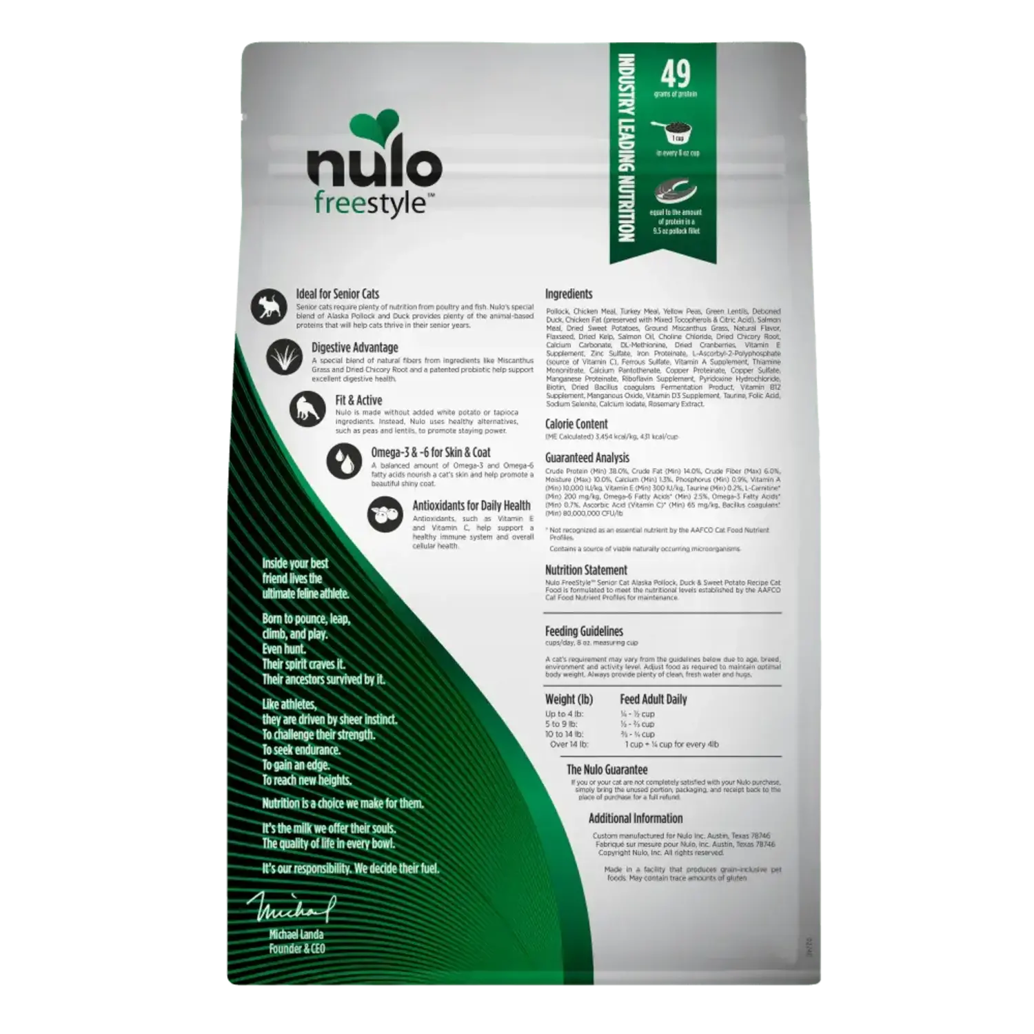Nulo senior cat food hot sale