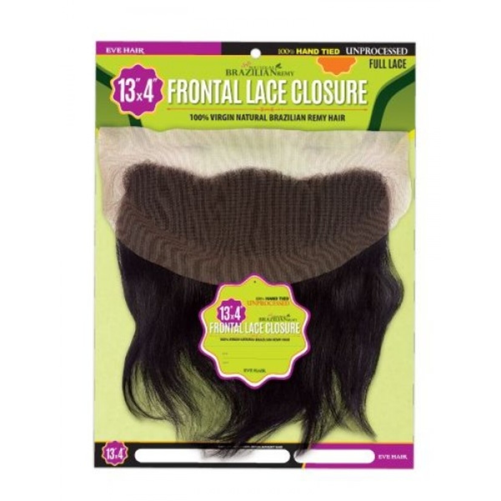 EVE'S HAIR 13X4 FRONTAL LACE CLOSURE