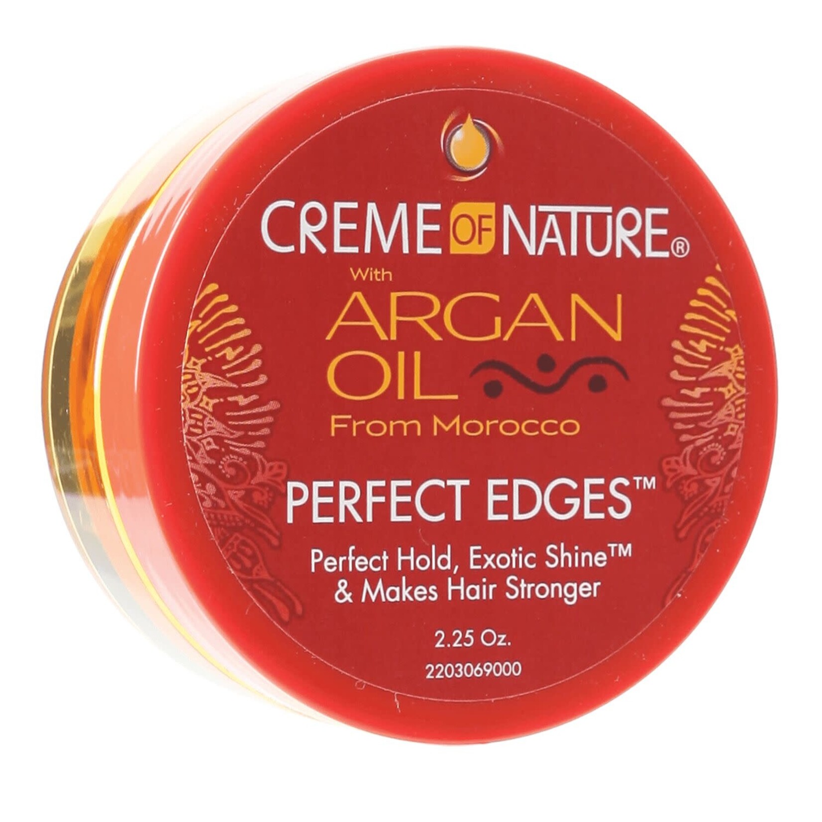 CREME OF NATURE Creme of Nature Argan Oil Perfect Edges - Reg Hold 2.25oz (gold)