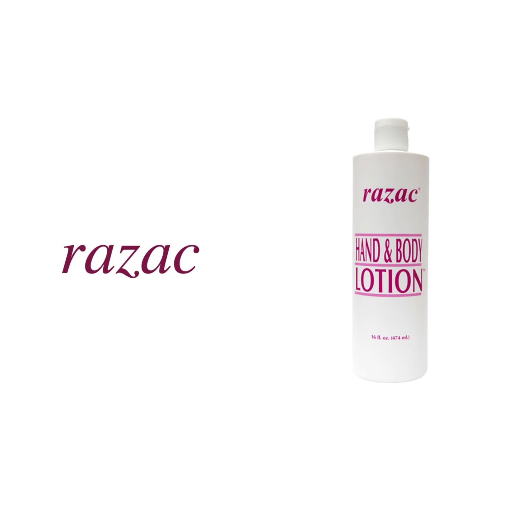 RAZAC PRODUCTS Razac Hand & Body Lotion  16.oz ($7 for 1, $12 for 2)