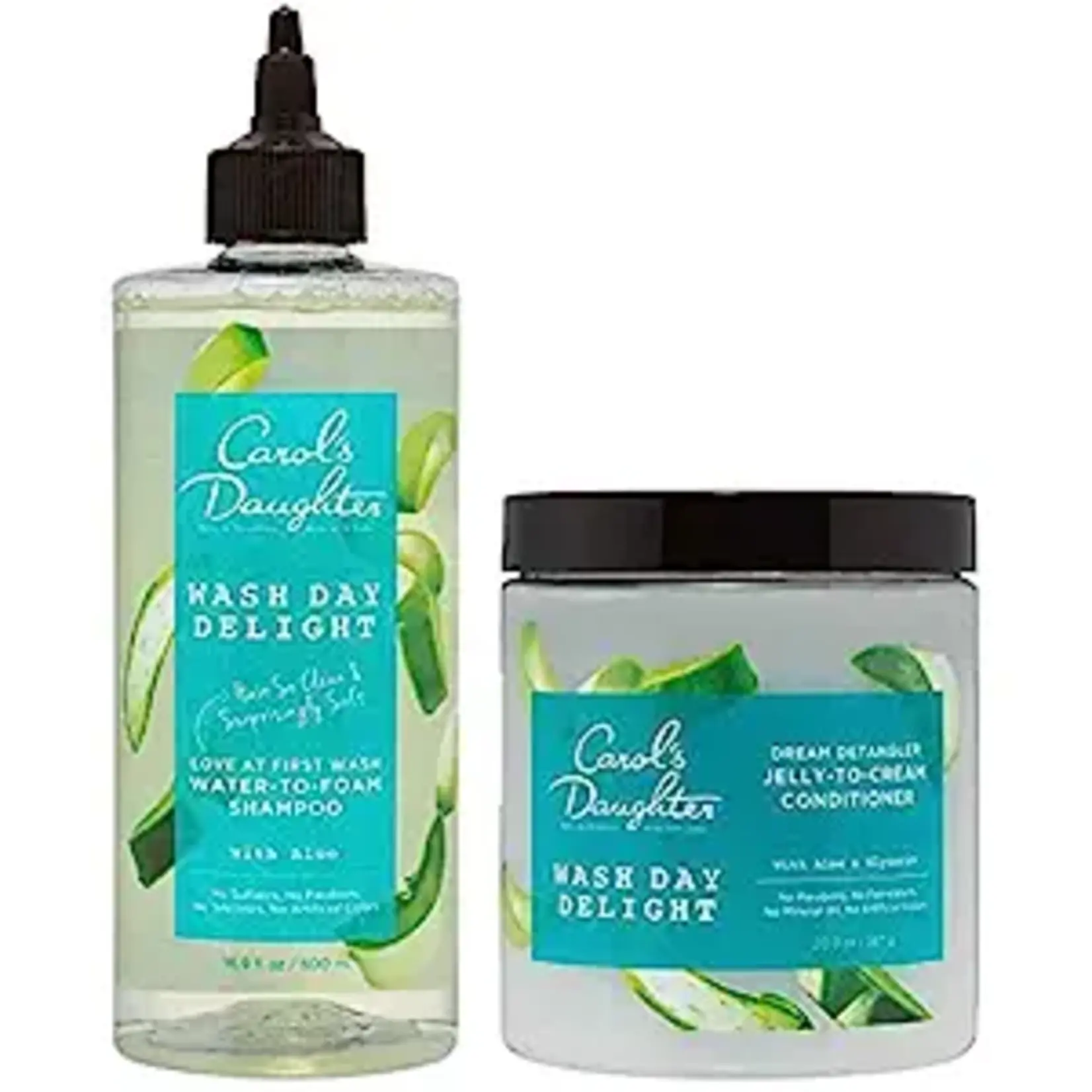 CAROL'S DAUGHTER Carol's Daughter Wash day Delight 16.9 fl oz and Jelly to Cream Conditioner 20.0 fl oz