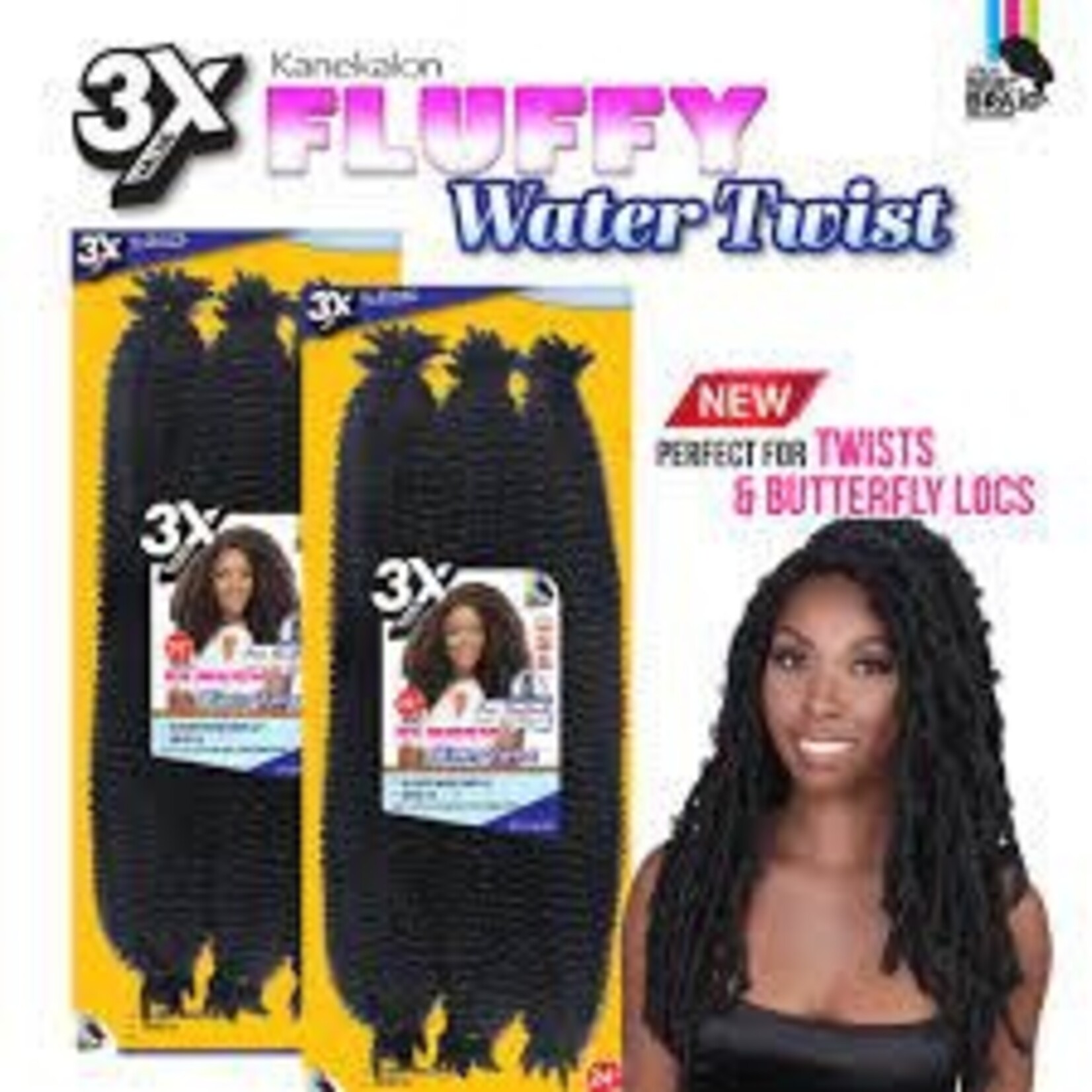 EVE'S HAIR 3X Fluffy Water Twist 24"