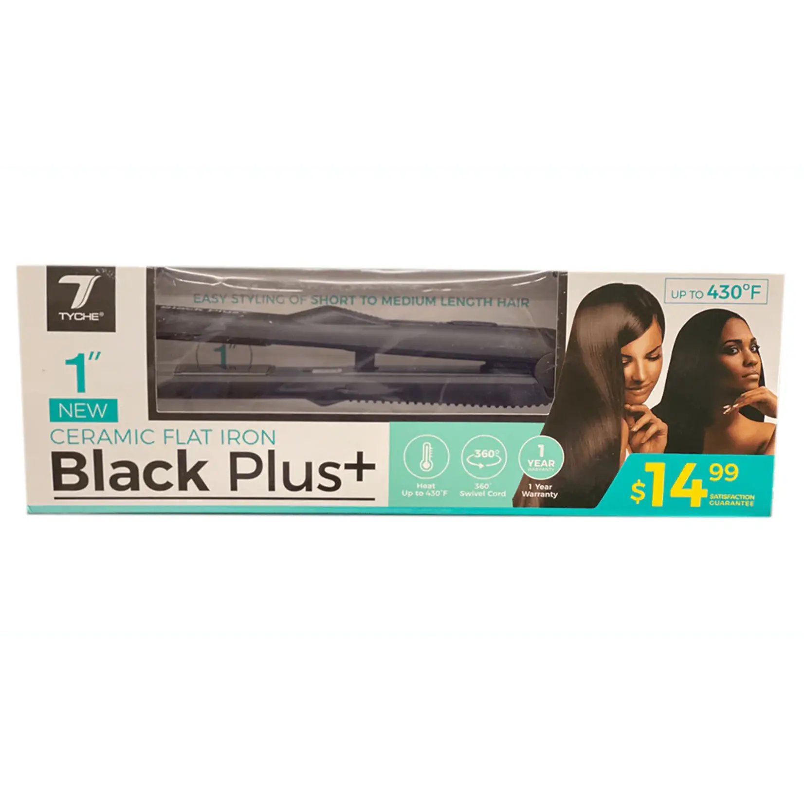 Tyche 1" Tyche Ceramic Flat Iron