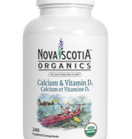 Nova Scotia Organics NSO - Calcium & Vitamin D