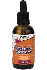 NOW - Vitamin D3 liquid Kids 100ui 60 ml