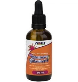 NOW - Vitamin D3 liquid Kids 100ui 60 ml