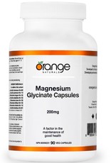 Orange Naturals Orange Naturals - Magnesium Glycinate 200mg 90vcap