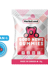 HERBALAND Good News Gummies - Rad Raspberry (Compostable)