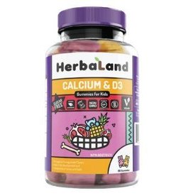 HERBALAND HERBALAND-GUMMIES FOR KIDS: CALCIUM & D39