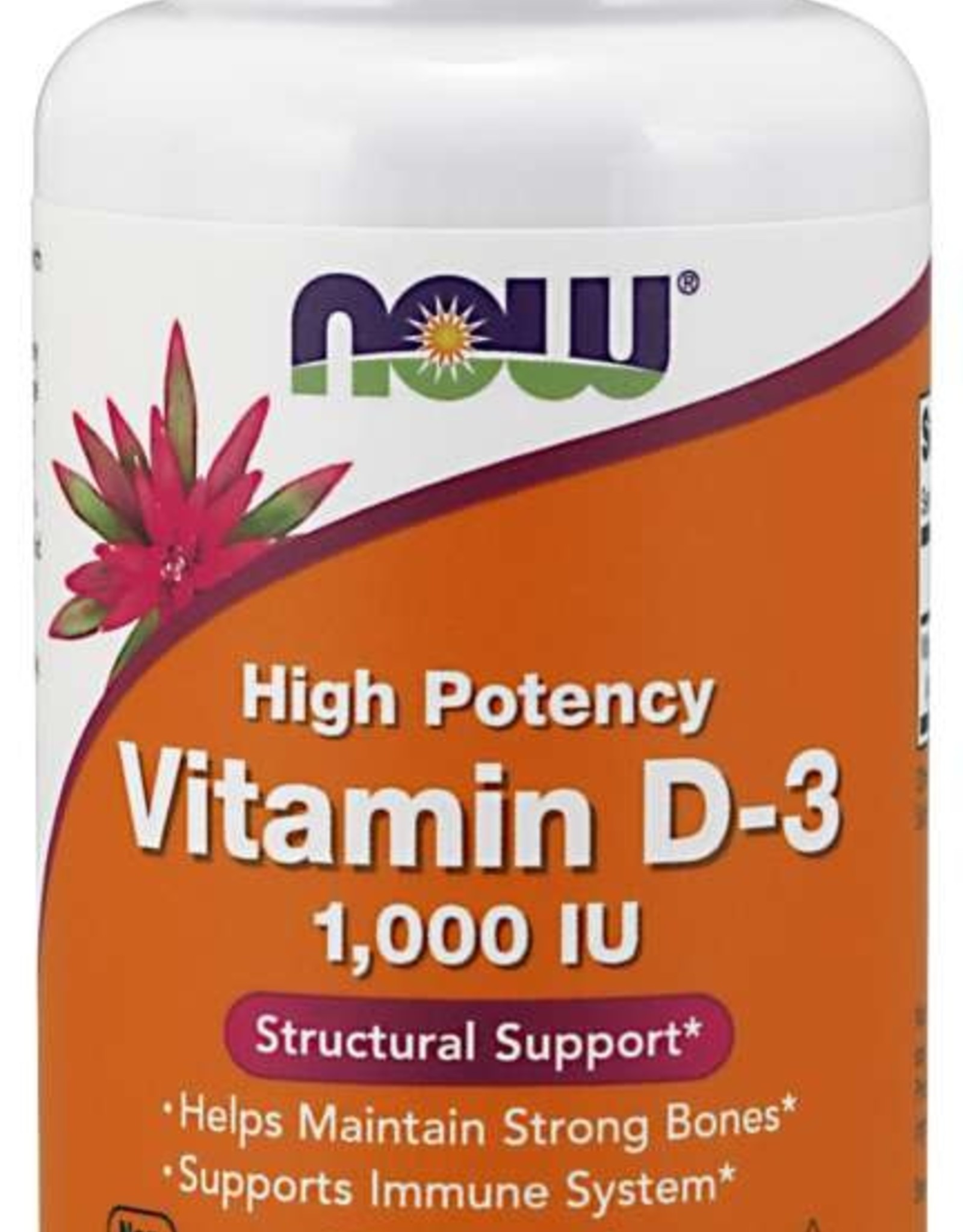 Now Solutions Now - Vitamin D3 1000 IU 180gel