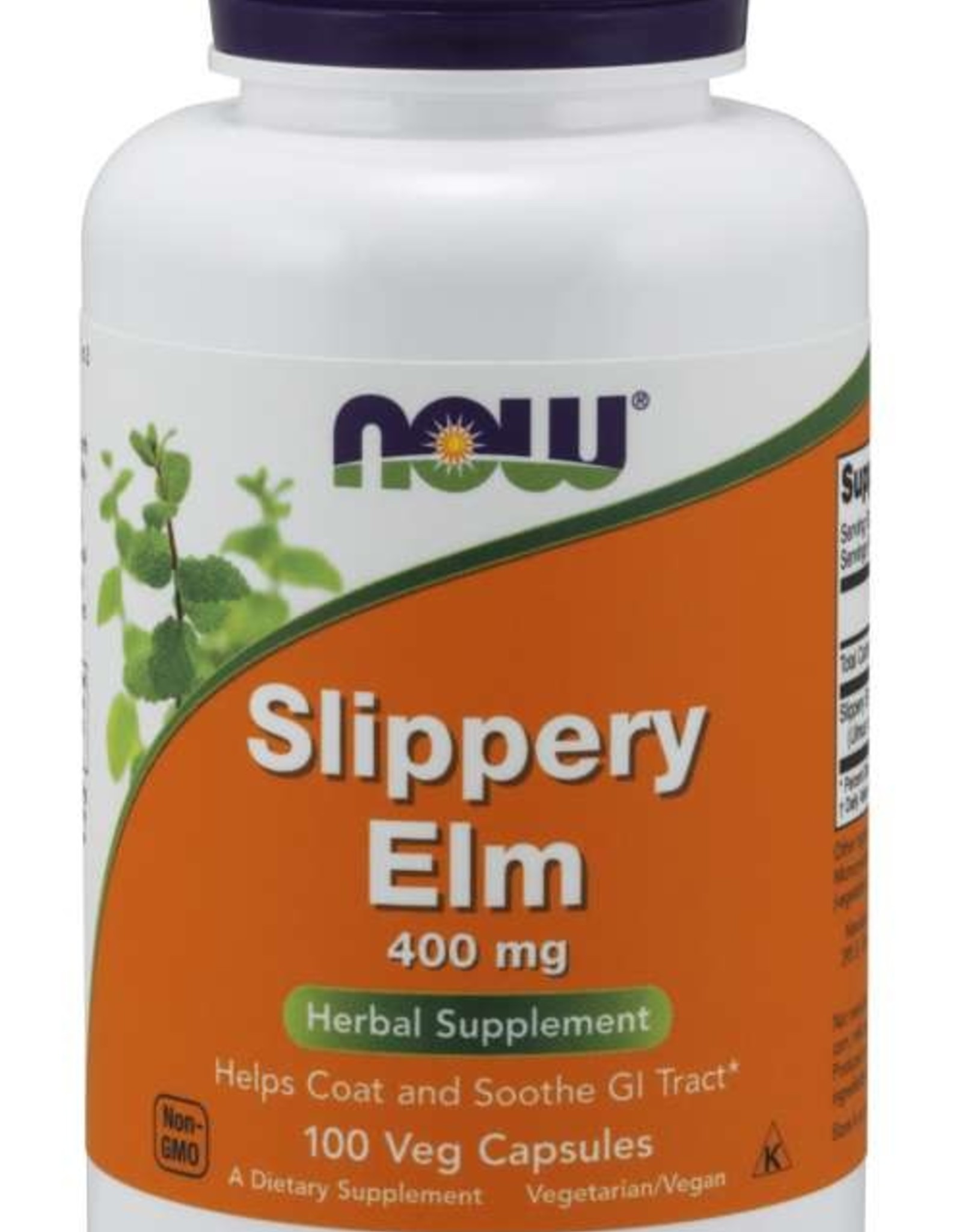 Now Solutions Now - Slippery Elm 400mg