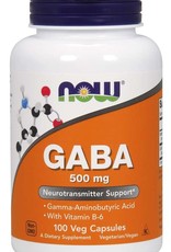 Now Solutions Now - GABA 500mg 100cap