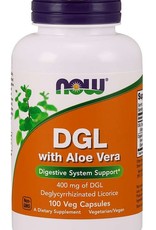 Now Solutions Now - DGL 400mg with Aloe 100vca