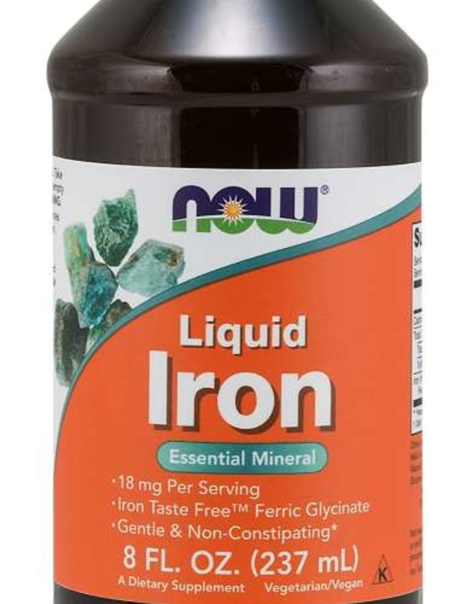 Now Solutions Now - Iron Liq (Ferric Glycinate)  237 mL