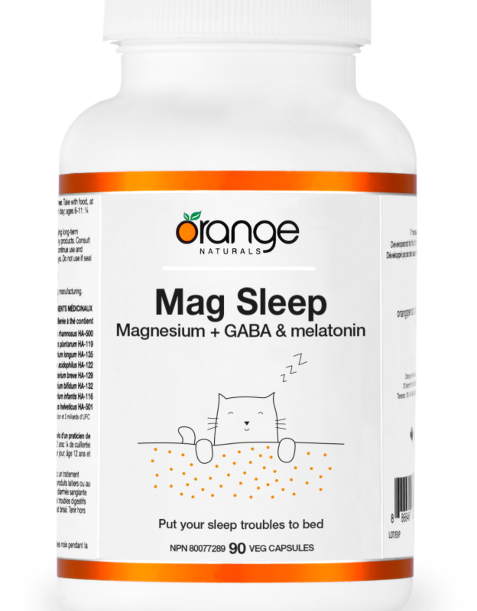 Orange Naturals ORANGE - SLEEP - MAGNESIUM + GABA + MELATONIN9