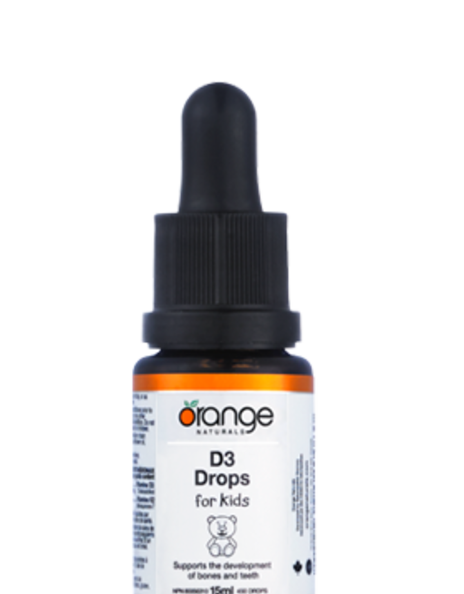 Orange Naturals ORANGE-D3DROPS 400IU(KIDS)ORG.MCT15M