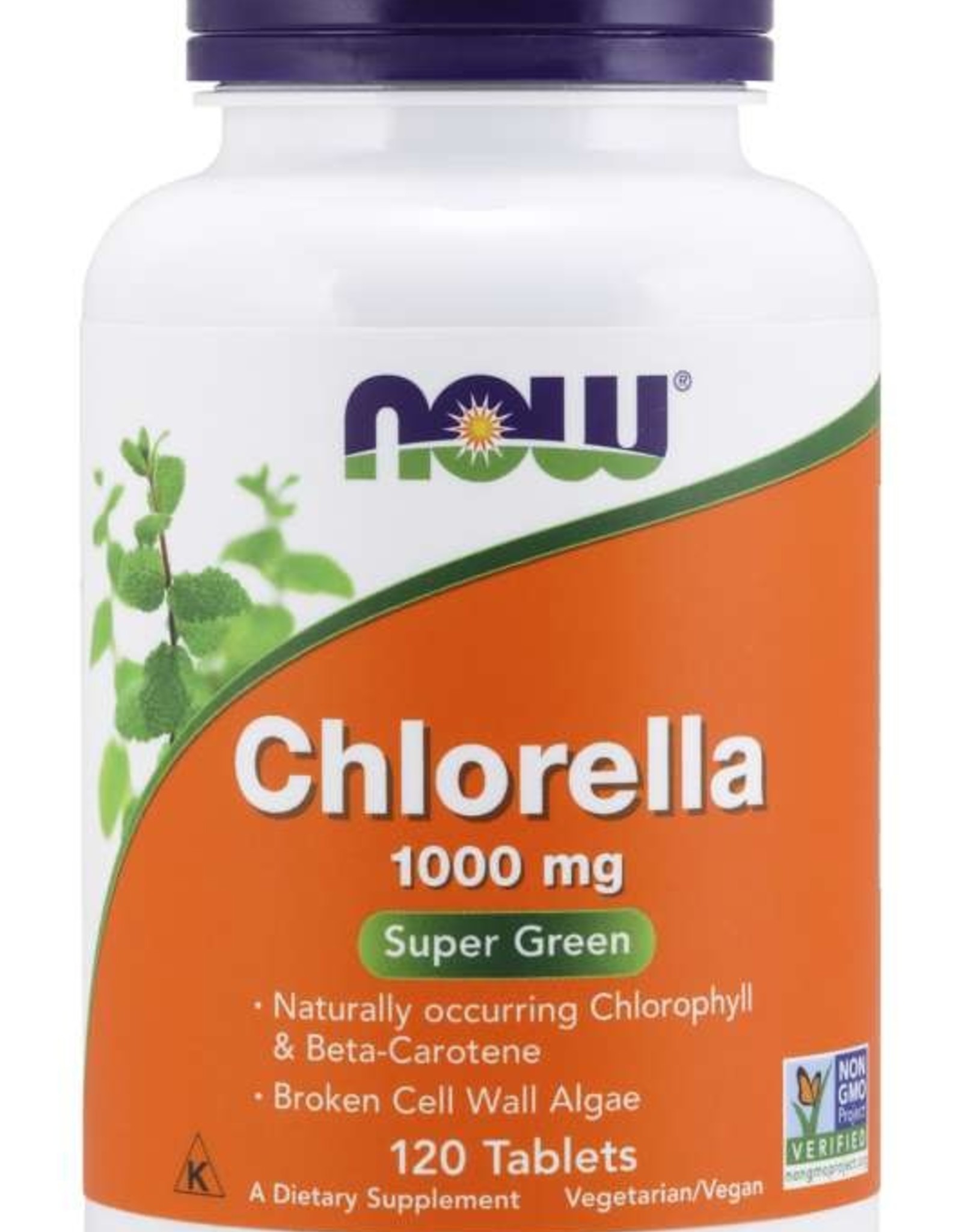Now Solutions Now - Chlorella 1000mg 60tab