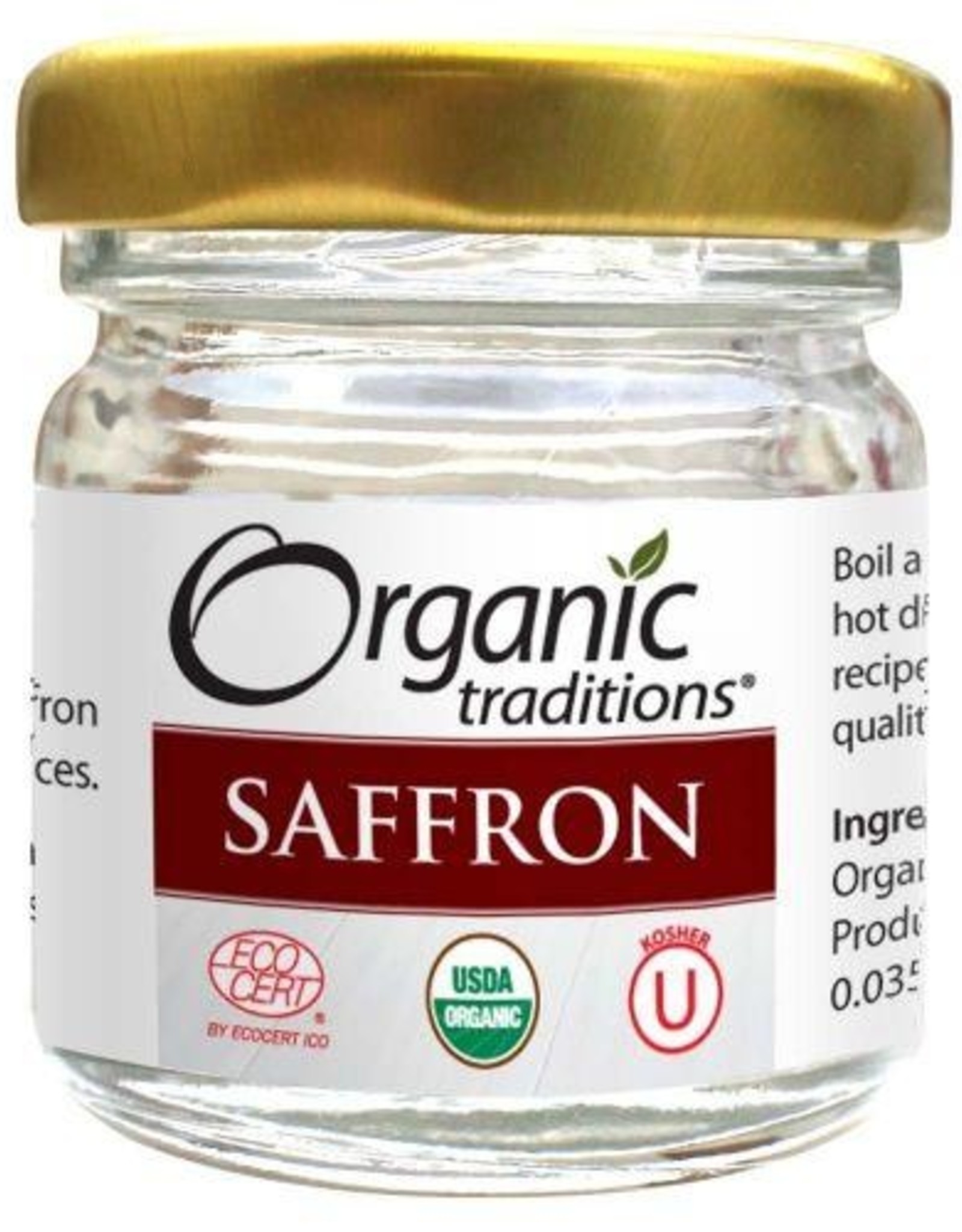 Organic Traditions OT Saffron Threads
