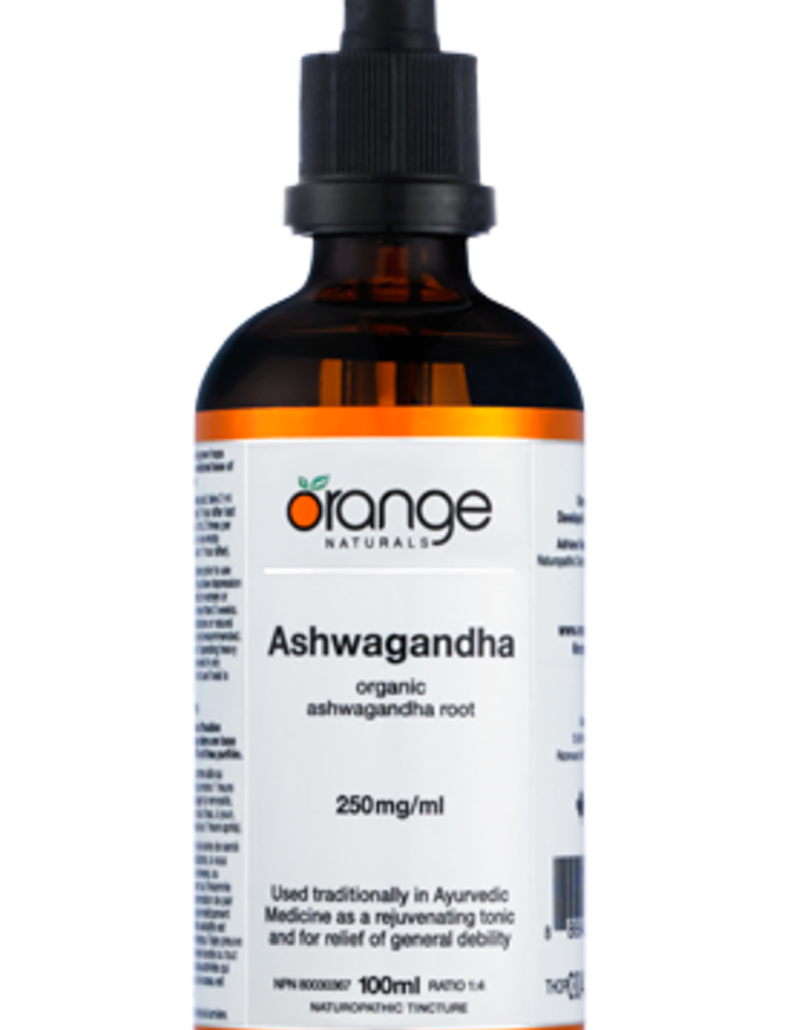 Orange Naturals ORANGE- ASHWAGANDHA TINCTURE100M