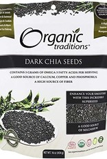 Organic Traditions ORGTRAD-CHIA SEEDS DARKWHOLE 454g