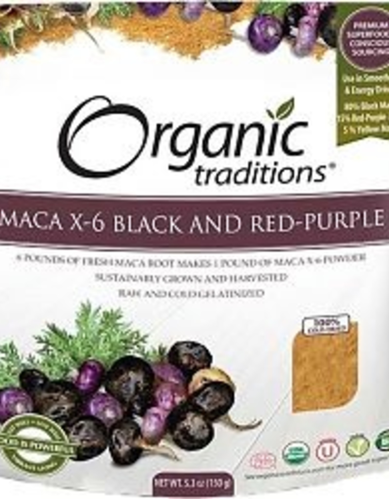 Organic Traditions OT - Maca 6:1 Powder 150g