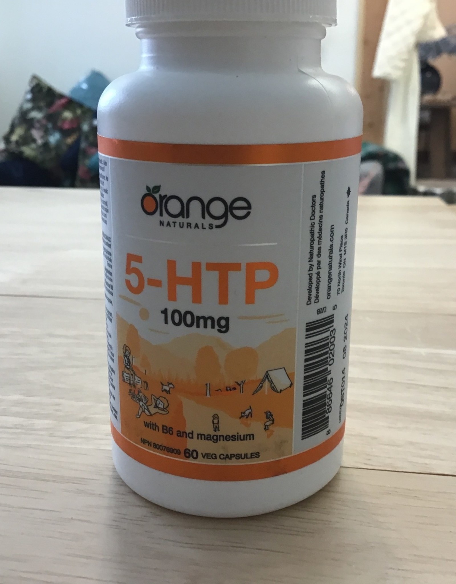 Orange Naturals Orange Naturals - 5 - HTP 100mg 6Ocap