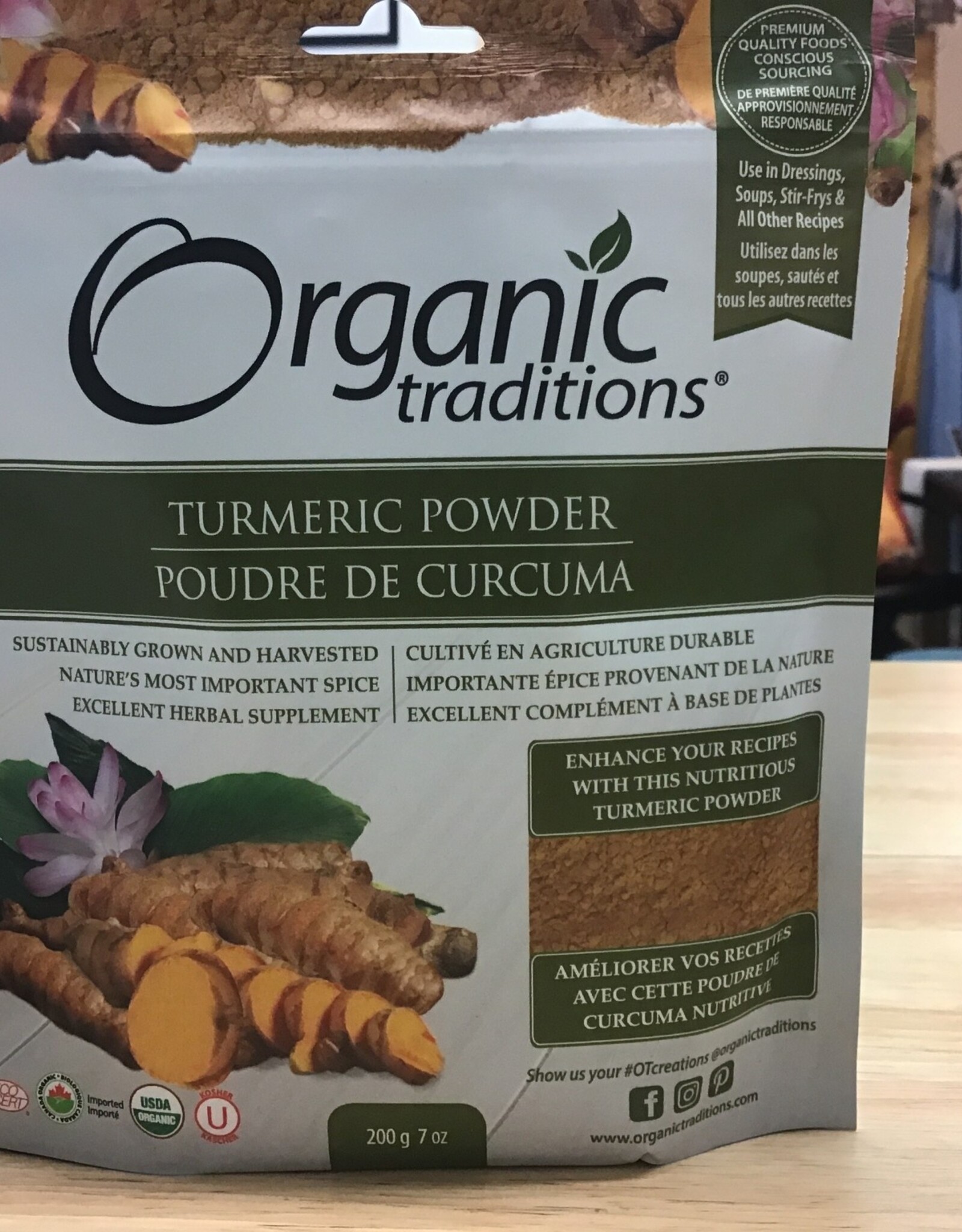 Organic Traditions Organic Traditions - Turmeric Powder 200g