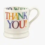 Emma Bridgewater SALE - Mug - Rainbow Toast Thank You 1/2 Pint