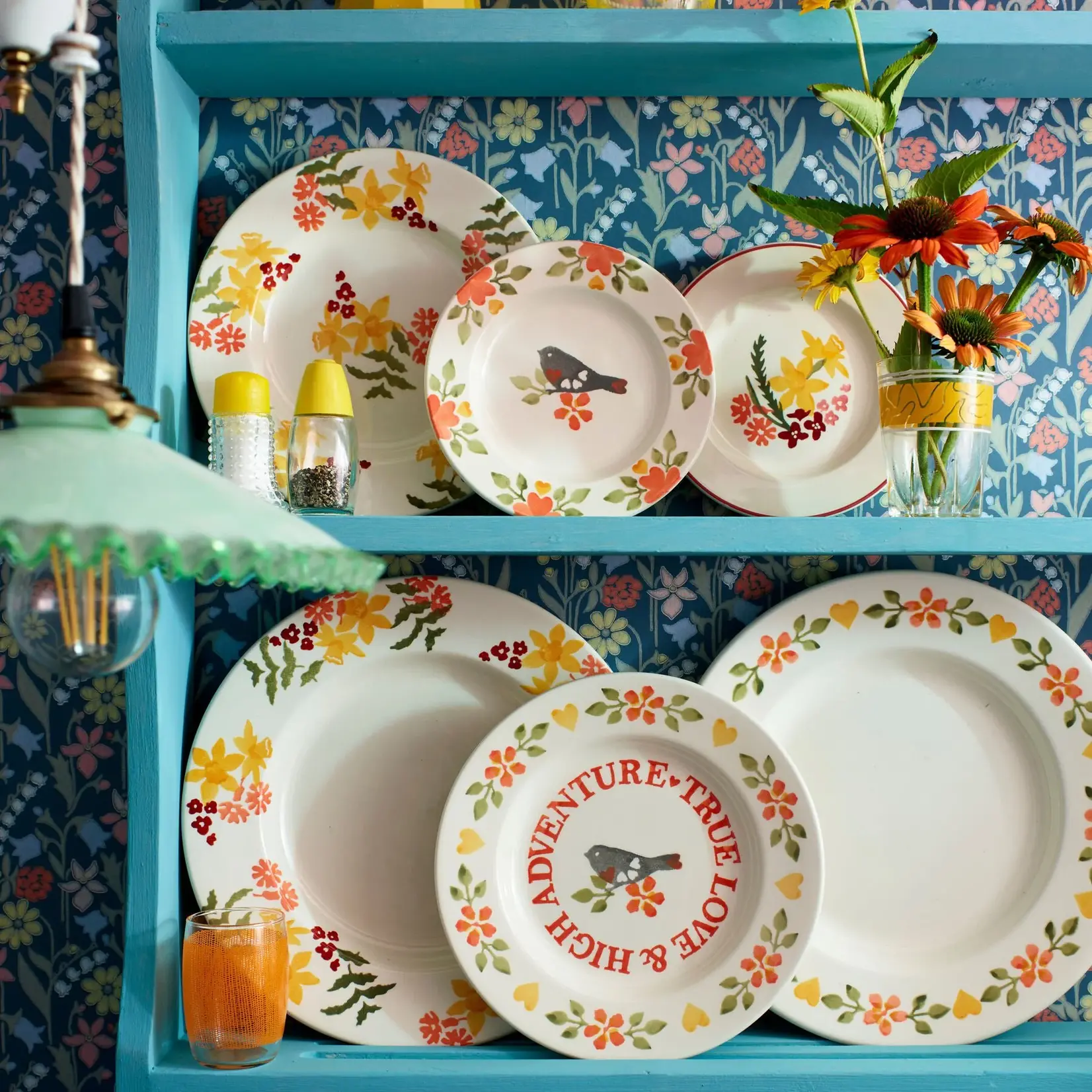 Emma Bridgewater Plate - Wild Daffodils 8.5"