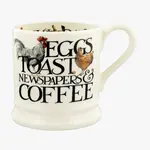 Emma Bridgewater SALE - Mug - Rise & Shine Eggs & Toast  1/2 Pint