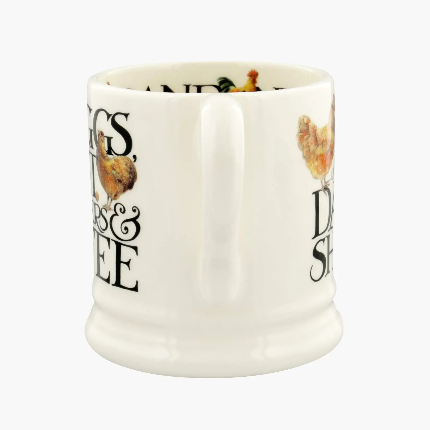 Emma Bridgewater SALE - Mug - Rise & Shine Eggs & Toast  1/2 Pint