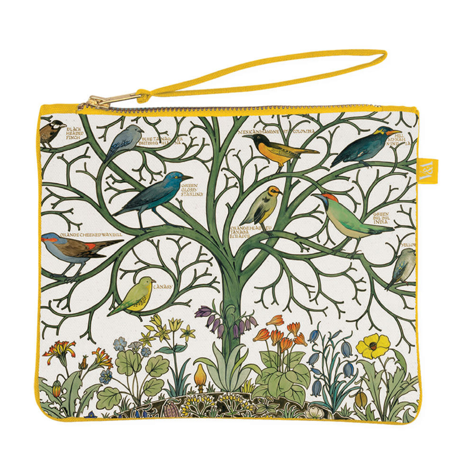 Museums & Galleries Pouch - Birds of Many Climes