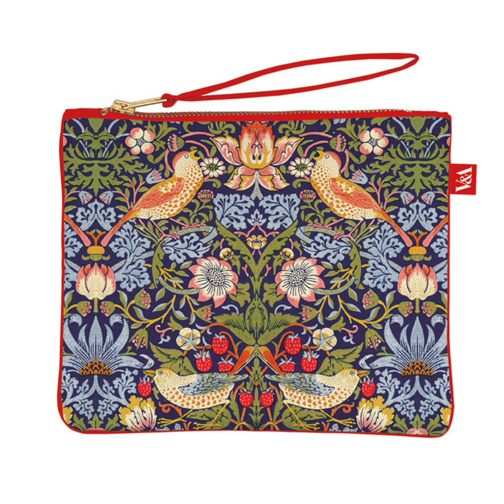 Museums & Galleries Pouch - Strawberry Thief